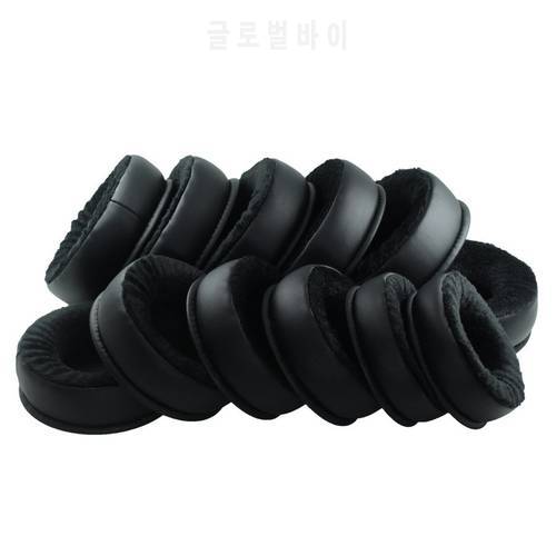 80mm 85mm 90mm 100mm-110mm Velvet Replacement Foam Ear Pads Cushions for Beyerdynamic for Sennheiser for Sony Headphones