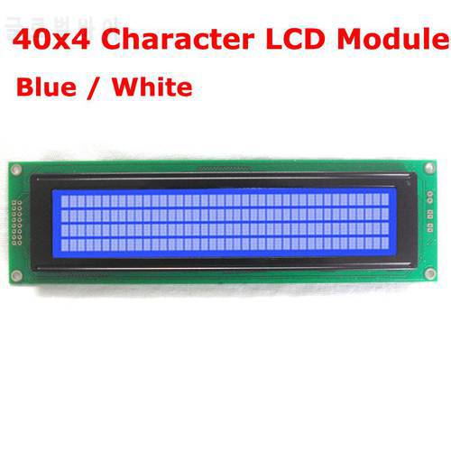 40x4 4004 Character LCD Module Blue/White LED Backlight SPLC780D Free Shipping Free Tracking