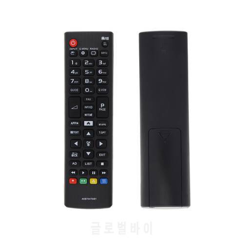 IR 433MHZ AKB74475481 Replacement TV Remote Control Distance for LED LCD HD TV 32LF592U/43LF590V/43UF6407/43UF640V/49UF6407