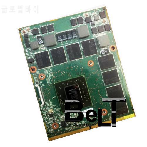 HD5870 HD 5870M 1GB DDR5 216-0769008 VGA card for Clevo W860CU W880CU W870CU GX60 X7200 D900F W870L P150SM