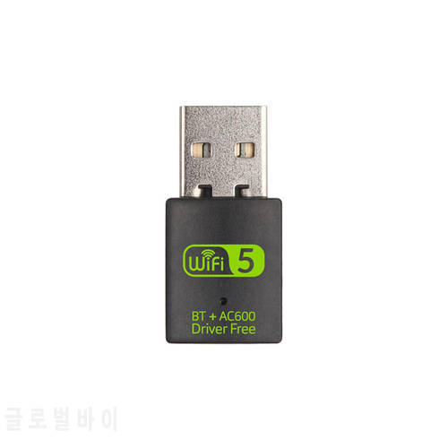 BT AC6000 USB WiFi Bluetooth Adapter 600Mbps Dual Band 2.4/5Ghz Wireless External Receiver Mini WiFi Dongle for PC/Laptop