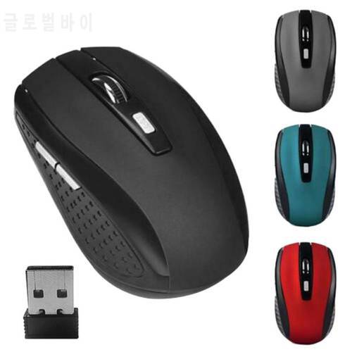 VODOOL 2.4GHz Wireless Gaming Mouse 2000 DPI 6 Buttons Optical Computer Mouse Gamer Mice With USB Receiver For Desktop PC Laptop