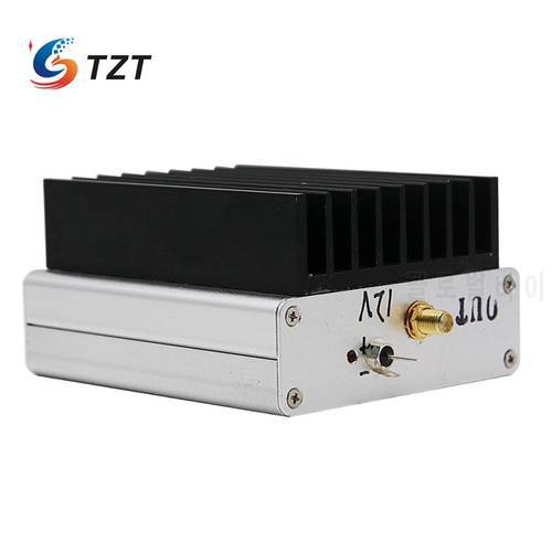 TZT 100KHz-60MHz RF Power Amplifier 5W Liner Amplifier RF Radio Broadband HF Amp