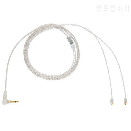 ALO Audio Original ATLAS Headset Pure Silver Litz Earphone Cable 4 Conductors of High-Purity Silver Upgrade Headphone Wire MMCX