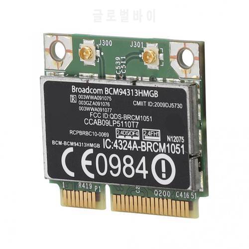 Bluetooth Network Card 2.4G/150M For Broadcom BCM94313HMGB 300M Bluetooth3.0 PCIE Network Card for HP G4/CQ43 Series