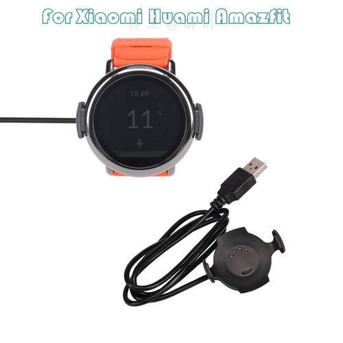 Smartwatch Accessories 1m USB Fast Charger Charging Cradle Dock For Xiaomi Huami Amazfit Pace For Mi band xiomi Watch