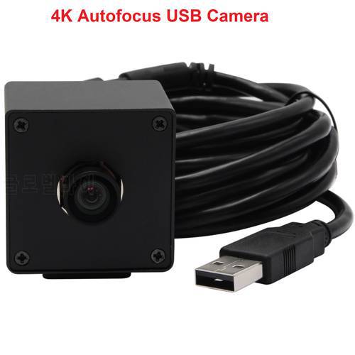 Autofocus USB Web Camera 3840x2160 4K High Resolution HD Computer Camera Webcam Video Conference Camera with No Distortion Lens
