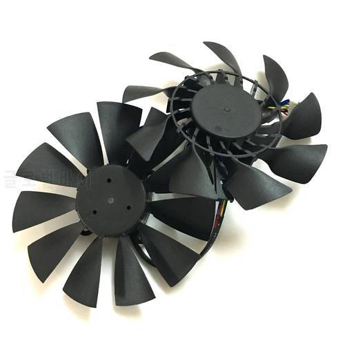 1 Pair T129215SU Cooler Fan for ASUS GeForce GTX 780 DirectCU II GTX780-DC2OC-3GD5 Heatsink Cooling