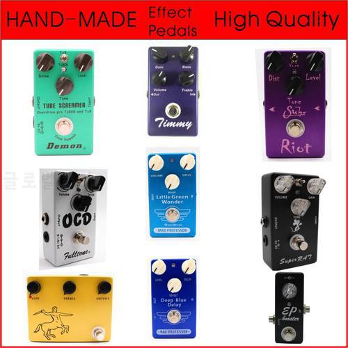 High Quality Guitar Effect Pedal Overdrive Distortion Delay Auto Wha Booster Pedal Overdirve Chorus