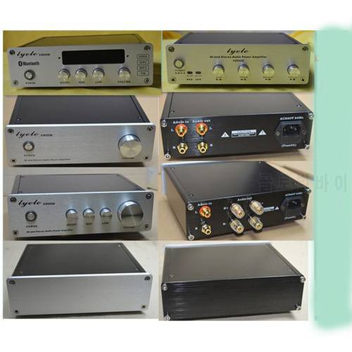 KYYSLB 203*60*169MM X2006 Mini Full Aluminum Amplifier Chassis DIY Enclosure LM4610 Tone Box DAC Preamp Chassis Amplifier Case