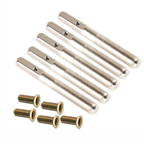 5pcs Lyre Small Harp Seven Ten String Pin Nails Heptachord Fixed String Screws Pins Musical Stringed Instrument Parts
