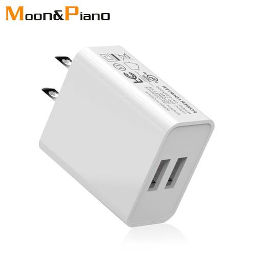 US Travel Wall Adapter 2A USB Charger Fast Charging Electrical Socket Japan Thailand Canada US Plug Adapter Mobile Phone Charger