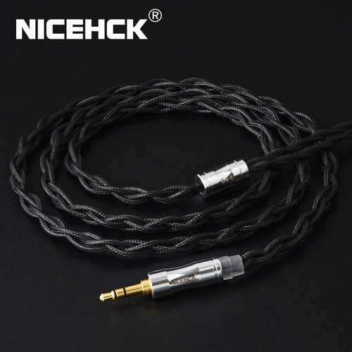 NiceHCK C4-1 6N UPOCC Copper Silver Plated Cable 3.5/2.5/4.4mm Plug MMCX/0.78mm 2Pin/QDC/NX7 Pin For NX7/F3 MoonTANCHJIM