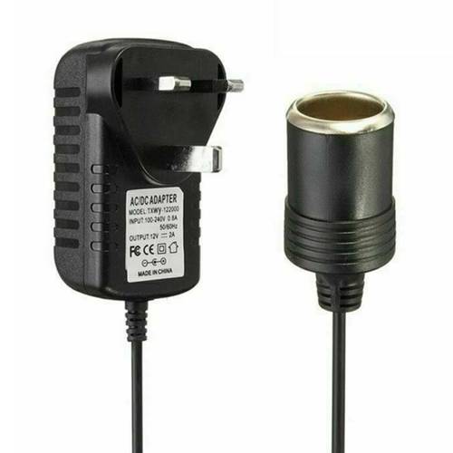 240V Mains Plug to 12V Socket Adapter Converter Car Cigarette Lighter 240V to 12V 2A UK Plug Car Cigarette lighters Converter