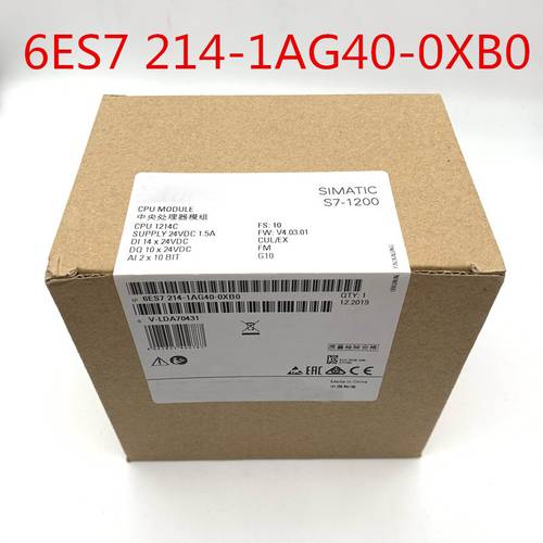 6ES7 214-1AG40-0XB0 New original with package