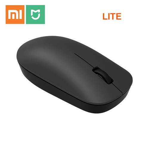 Xiaomi Wireless Mouse Lite 2.4GHz 1000DPI Ergonomic Optical Portable Computer Mouse USB Receiver Office Game Mice For PC Lap