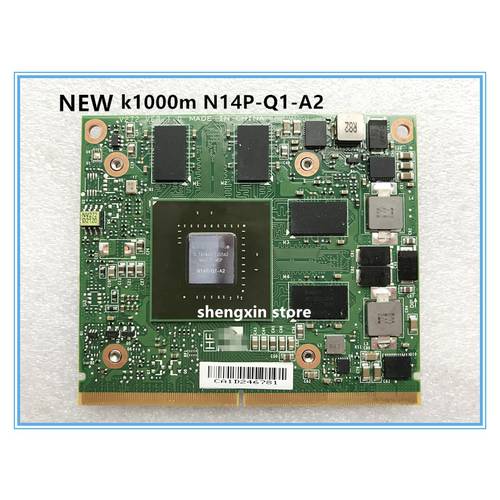 K1000M K 1000M Video Graphic Card N14P-Q1-A2 2GB CN-0KKVMC for Laptop HP Elitebook 8560W 8570W Dell M4700 M4800 Test 100%