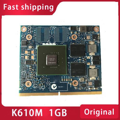 Original K610M 1GB K 610M N15M-Q2-B-A1 Video Display Card for HP ZBook 15 17 Graphic CardS Fully Tested