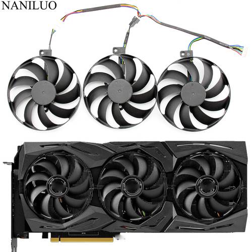 T129215SU 7Pin GPU Card Cooler Fans For ASUS ROG STRIX-GeForce RTX 2070 2080 SUPER Ti GAMING RTX2080 RTX2080Ti Fan
