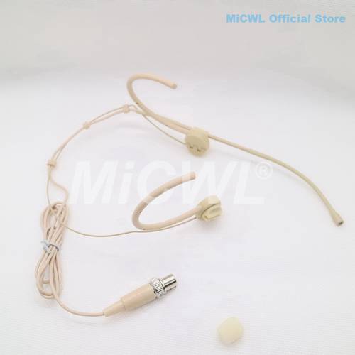 Pro ACT8 Headset Microphone For MiPro Foldable Wireeless Headworn Mic TA4F Lock MiCWL