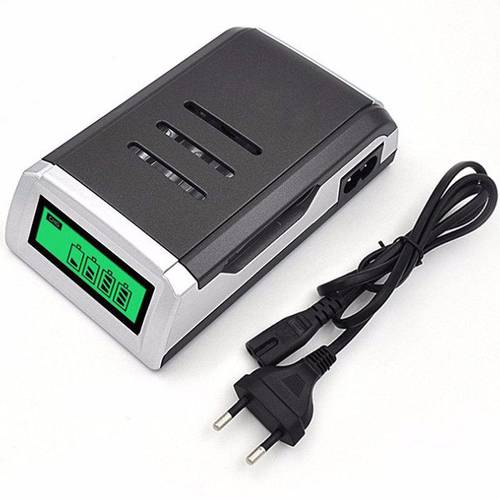 4 Slots Battery Charger For Universal AA/AAA Rechargeable Batteries Power Accessories LCD Display Smart Battery Charging Tools