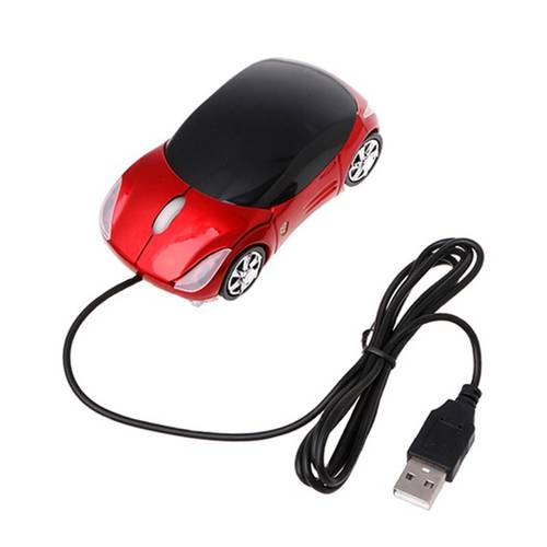 Mini Car Shape USB Gaming Mouse 2.4GH Durable Wired Mouse For PC Laptop Computer USB2.0 Optical Car-styling Mouse Mice