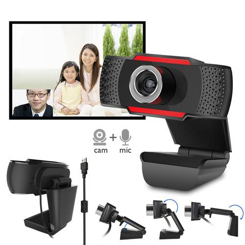 New 960/1080P HD Webcam Web Cam Camera For Computer PC Laptop Desktop Digital Web Cam With Microphone USB Interface Free Drive