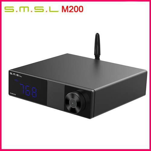 SMSL M200 Hi-Res Bluetooth 5.0 audio decoder DAC AK4497EQ support LDAC 32Bit/768KHz DSD512 Optical/Coaxial/USB input