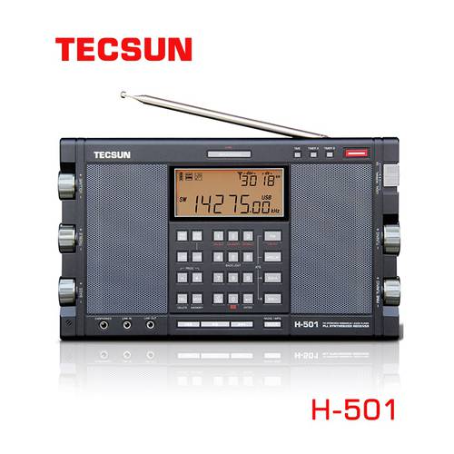 Tecsun H-501 dual-horn portable all-band FM speaker with radio music player