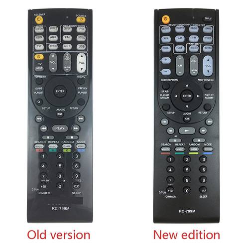 New Replacement Remote Control ONKYO RC-799M/24140799 for RC-834M RC-810M RC-812M RC-801M RC-803M RC-807M RC-834M HT-S6500 AV