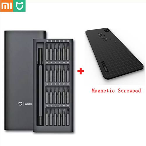 Xiaomi Mijia Precision Screwdriver Kit 24 In 1 Magnetic Bits Box DIY Screw Driver Set for Home tools set professional