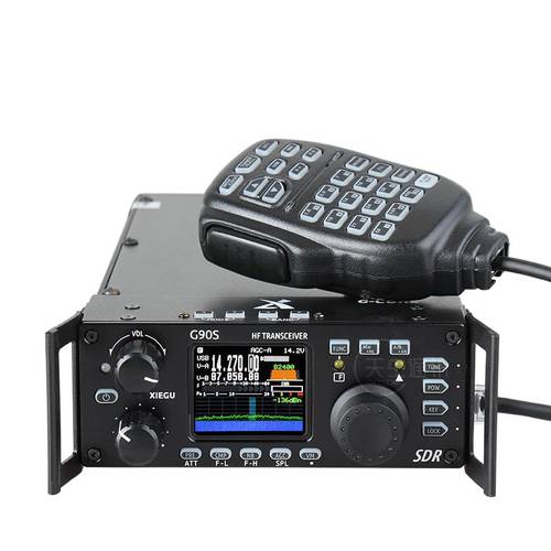 Lusya XIEGU G90S Shortwave RadioPiggyback Station Portable SDR Built-in Sky Spectrum Band With Approval Code T0256