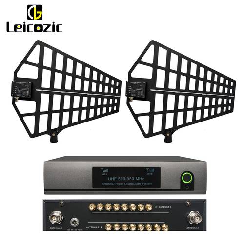 Leicozic 8 Channel Antenna Distribution System Splitter UA868 Signal Booster 500-950Mhz Pro Audio Equipos De Musical Instrument