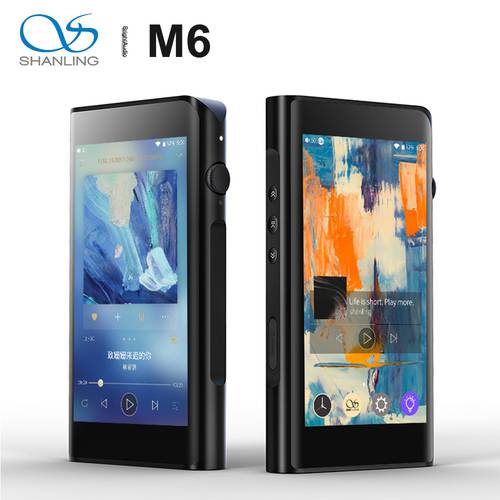 Shanling M6 (21) MQA Dual ES9038Q2M Android 7.1 OS Balanced Portable Music Player MP3 Octa-core Snapdragon 430CPU 4GB RAM DSD512