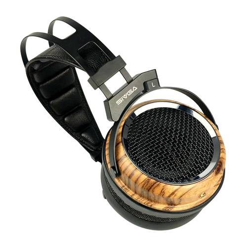 SIVGA · PHOENIX Over the Ear Open Back Zebra Wood Dynamic/Moving-coil Driver Headphones