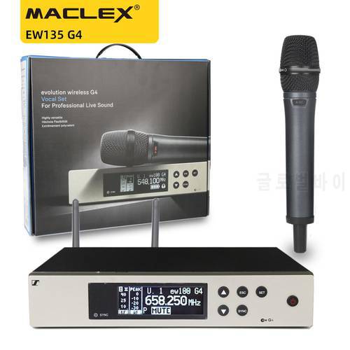 EW135G4 EW100G4 EW 100 G4 wireless microphone system with E835S haneheld microphone professional UHF microphone EW 135 G4