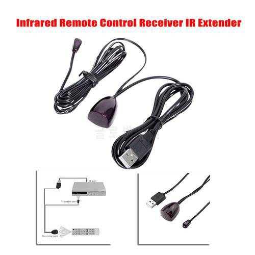 USB IR Infrared Remote Control Receiver Transporter Extender Repeater Emitter USB Adapter For Audio TV set top box