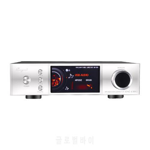 Cayin IDAC-6MK2 Digital to Analogue Converter with Dual Timbre Vaccuum Tube and Solid State
