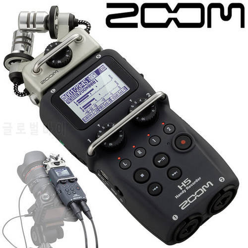 ZOOM H5 professional handheld digital recorder Four-Track Portable Recorder upgraded version Recording pen