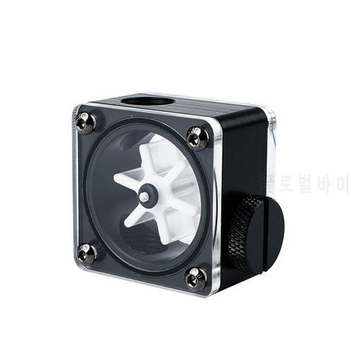 Black ,White Water Flow G1/4x3 Thread Water Cooling POM Flower ,Computer Cooling Accessory ,Shipping