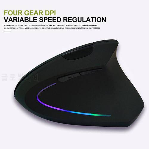 Shark Fin Wireless Mouse Creative Practical Computer Ergonomic Comfortable Vertical Wireless Mouse Computer Gaming USB Mouse