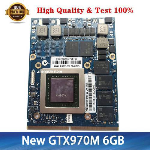 NEW GTX970M GTX 970M Video Card for Laptop MSI GT60 GT70 GT780 gt 780d HP 8760W 8770w Clevo P150HM P150EM P170EM display card