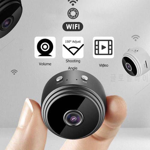 Webcam 1080p Wireless 2.4GHz WiFi Webcam Night Vision Live Video Web Camera Home Security Remote Viewing Camera For Video0 App