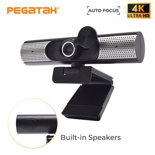 1080P Webcam with Speaker microphone Web camera Full HD Acto Focus Webcam 4K Web cam USB Camera Computer PC Webcams for Youtube