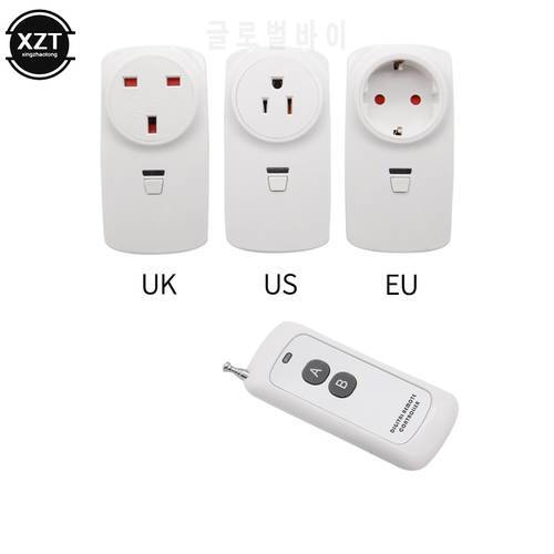 433MHz Remote Control Power Strip EU UK US Wireless Home Light Switch AC Outlet Broadlink RM Pro+