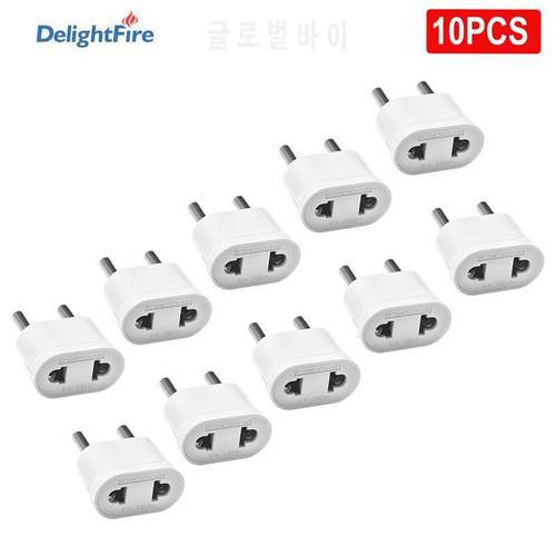 EU Plug Power Adapter Japan CN US To EU KR 250V 10A 4.8mm Travel Adapter Electric Power Plug Adapter Charger Sockets Outlet CE