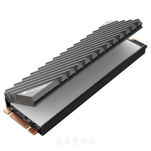 M.2 SSD Heat Sink NVME NGFF M.2 2280 Solid State Hard Disk Aluminum Heatsink Cooler Radiator Thermal Cooling Pad for Desktop PC