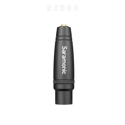 Saramonic C-XLR / C-XLR+ 3.5mm Femal TRS to 3-pin XLR Male Audio Adapter for mixer,camera,standard 3-pin XLR input devices ZOOM