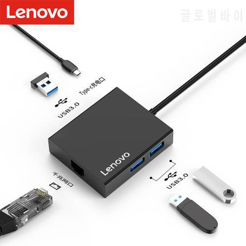 Lenovo USB C HUB Type C to Multi USB 3.0 HDMI Adapter Dock For HUAWEI MateBook X Pro E D MagicBook Tablet USB-C Splitter Port