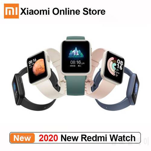 2020 Xiaomi Redmi Watch Wristband Heart Rate Sleep Monitor IP68 Waterproof 35g 1.4inch high-definition large screen Smart Watch